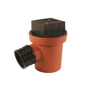 Hepworth SuperSleve HouseDrain Paved Area Gully With Grid & Frame 100mm