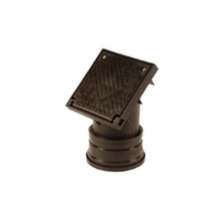 Hepworth SuperSleve HouseDrain Square Top Rodding Point With Coupling 100mm