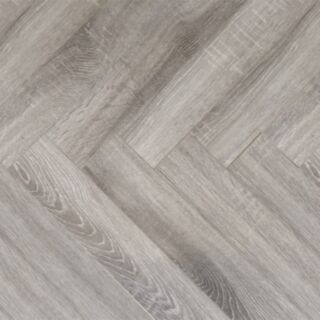 Laminate Flooring Herringbone Platinum Grey AC4 12x90x450mm 1.46m²