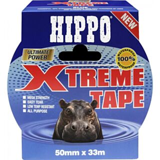 HIPPO Power Xtreme Tape Blue 50mm x 33mtr