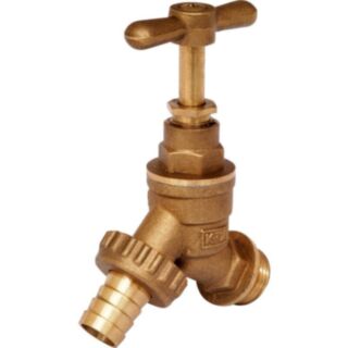 Hose Union Bib Cock Brass ½