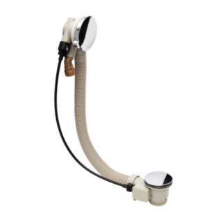 Bath Waste Filler Chrome 1½