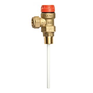 Inta Temperature And Pressure Relief Valve 7Bar ½ Male x 15mm