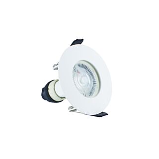 Integral LED Evofire Fire Rated Downlight Fitting White IP65 70mm