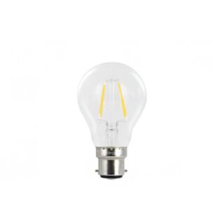 Integral LED GLS Omni Filament Bulb Bayonet Cap Non Dimmable Warm Light 470lm 4W