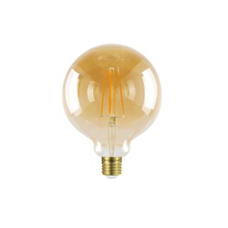 Integral LED Sunset Vintage G125 Bulb Edison Screw Dimmable Ultra Warm 380lm 5W