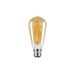 Integral LED Sunset Vintage ST64 Bulb Bayonet Cap Non-Dimmable Ultra Warm 170lm 2.5W