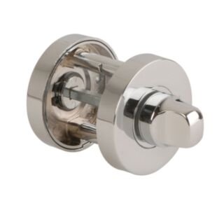 Jigtech Round Bathroom Turn & Release Polished Chrome