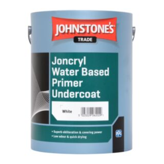 Johnstone's Trade Joncryl Water Based Primer Undercoat White 2.5ltr