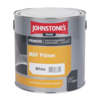 Johnstone's Trade MDF Primer White 2.5ltr