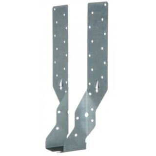 Jiffy Standard Leg Joist Hanger With Adjustable Height Strap Pre Galvanised Mild Steel 91x50x234mm