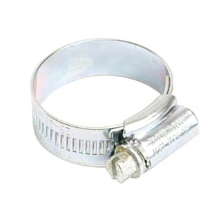 Jubilee Protected Hose Clip Zinc 22-30mm