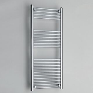 K-RAIL Straight Towel Rail Chrome 600x1200mm 22mm