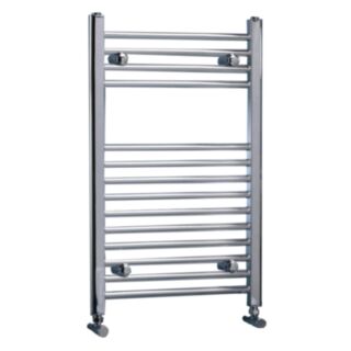 K-RAIL Straight Towel Rail Chrome 600x800mm 22mm