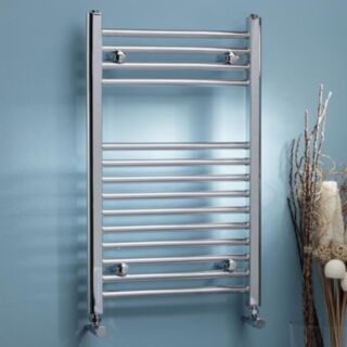 K-Rail Straight Towel Rail Chrome 400x1200mm 22mm
