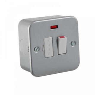 Knightsbridge Metalclad Fused Switched Spur Unit With Neon 13Amp