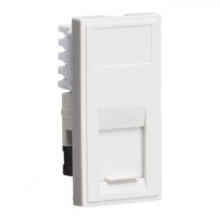 Knightsbridge UTP CAT5e RJ45 Outlet Module White 25x50mm