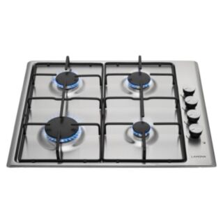 Lamona Gas Hob 4 Burner Stainless Steel 600mm