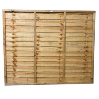 Lap Fence Panel Autumn Gold 1524x1828mm