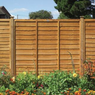 Lap Fence Panel Autumn Gold 1828x1828mm