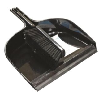 Leecroft Jumbo Dustpan and Soft Brush