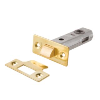 Legge Tubular Latch Polished Brass 64mm