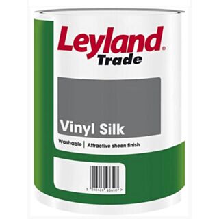 Leyland Trade Vinyl Silk Paint Magnolia 1ltr