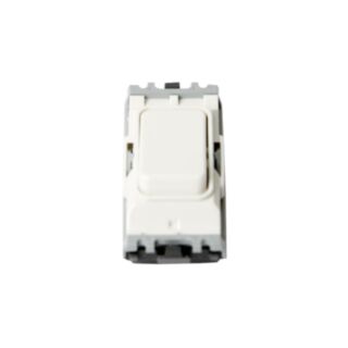 MK Grid Plus Switch Module Single Pole 2 Way 10Amp White