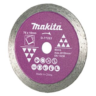 Makita Diamond Cutting Disc For Tiles 1.4x10x76mm
