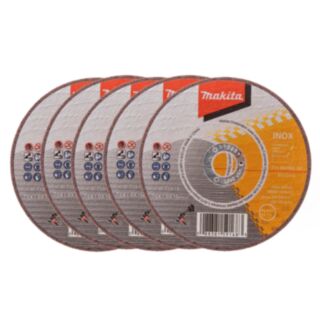 Makita Inox Stainless Steel Cutting Disc 1.0x10x76mm 5pk