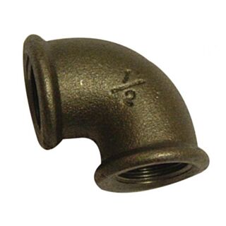 Malleable Black Iron 90° Elbow Female 1¼