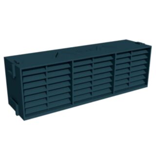 Manthorpe Air Brick PVC Blue/Black 58x72x220mm