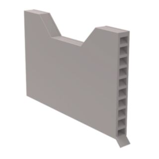 Manthorpe Weep Vent Grey 9x65x100mm