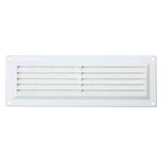 Map Louvre Surface Vent PVC White 76x229mm (3x9)