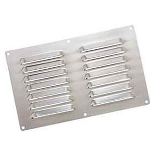 Map Louvre Surface Vent Stainless Steel 152x229mm (6x9)