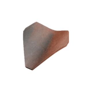 Marley Acme Clay Double Camber Valley Roof Tile Smooth Burnt Flame 290mm