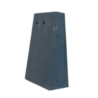 Marley Concrete Roof Tile 90° External Angle Left Hand Smooth Grey 167x267mm