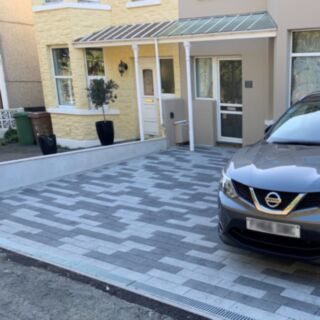 Marshalls Driveline Metro Paving Dark Grey 80x130x480mm