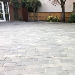 Marshalls Drivesett Savanna Paving Large Pennant Grey 50x160x240mm