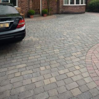 Marshalls Drivesett Tegula Priora Paving Large Pennant Grey 60x160x240mm