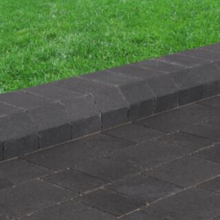 Marshalls Savanna Kerb Splayed Charcoal 130x160x250mm