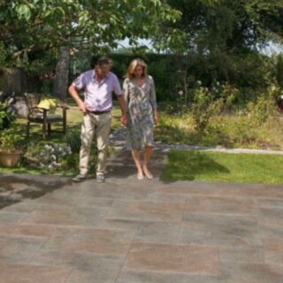 Marshalls Symphony Natural Sigma Paving Slab Project Pack Copper 16.89m²