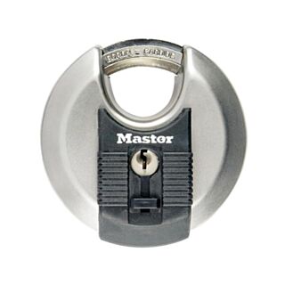 Master Lock® Excell™ Discus Padlock Stainless Steel 80mm