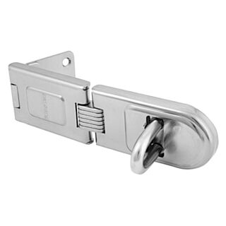 Master Lock® Single Hinged Hasp & Stape Wrought Steel 160mm