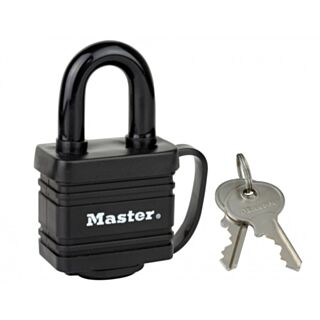 Master Lock® Weather Tough Padlock Black 40mm