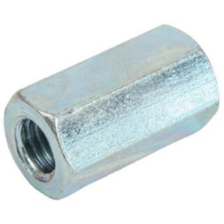 Metric Studding Threaded Rod Connector BZP M16