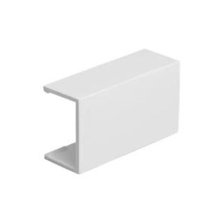 Mini Trunking External Coupler PVCu White 16x16mm