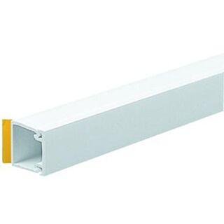 Mini Trunking Self Adhesive PVCu White 16x16x3000mm