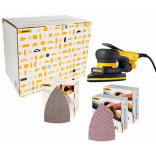 Mirka DEOS 663CV DELTA Orbital Sander Decorating Kit 230V