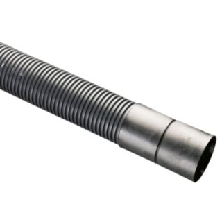 Naylor Metro Class 2 Twinwall Duct Pipe Black 150/178mm x 6mtr